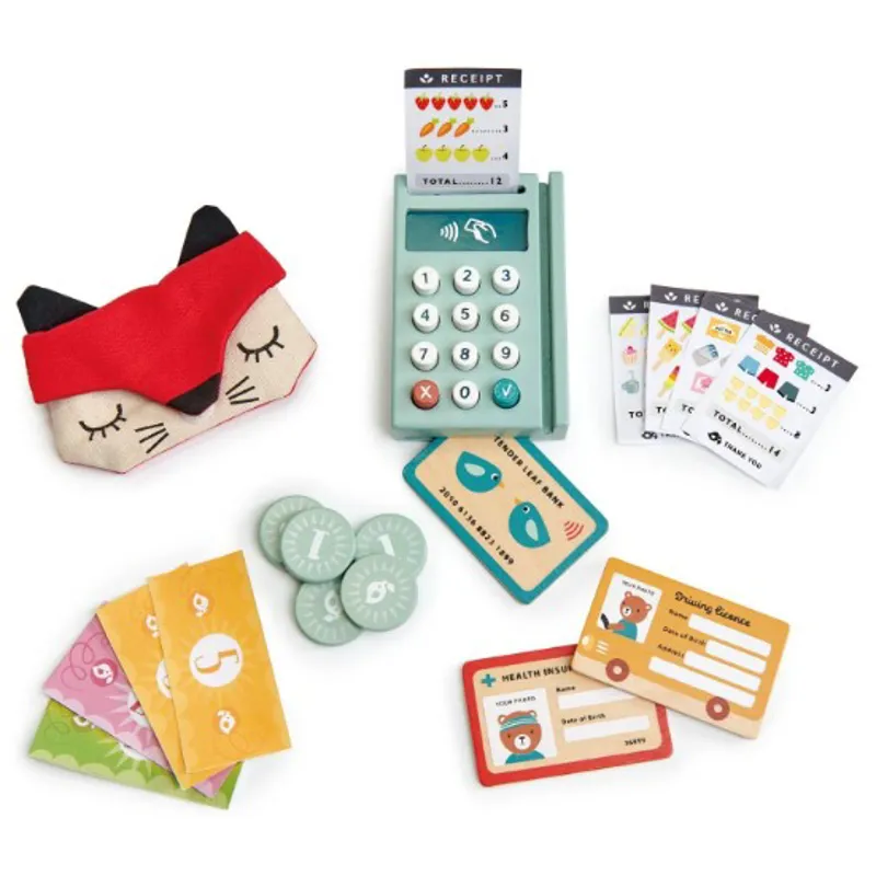 Tenderleaf Wooden Till Play Set-1